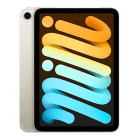 Tablet, Device - Apple iPad Mini (6th Generation) 64GB Wi-Fi 8.3" Apple A15 - Starlight - Grade AB (TVA Sur Marge)*, wholesale p