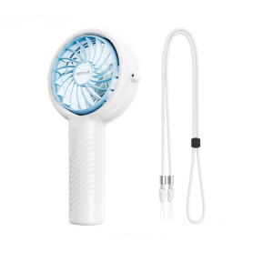 Ventilateur, Éventail - Ventilateur Portable Rotatif 1200mAh Remax RS-SF07 - Blanc, prix de gros.