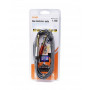 High-Quality LinQ KL6309 Type-C to 2 Jack 6.35mm Audio Cable 1.5m Nylon Braided Durable