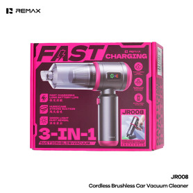 Auto Vacuum, Car Cleaner - REMAX Cordless Brushless Car Vacuum Cleaner JR008, wholesale price