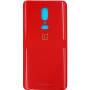 Vitre arrière OnePlus 6T Rouge + Adhesif (Without Logo)