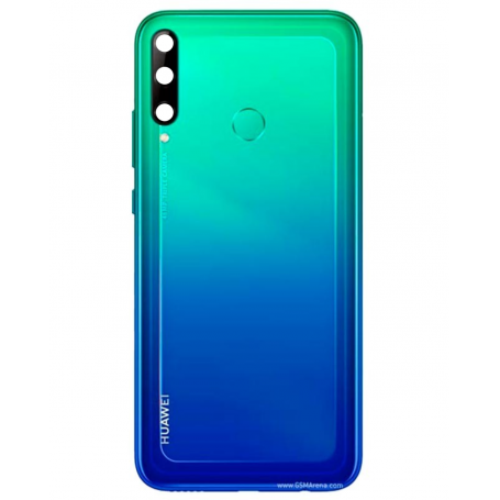 Vitre arrière HUAWEI P40 Lite Bleu Aurora Avec Adhesif (Without Logo)