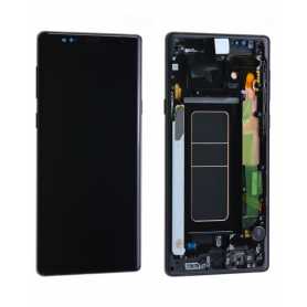 Ecran Samsung Galaxy Note 9 (N960F) Noir Profond + Frame (Service Pack) - GH97-22269A-22270A