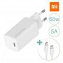 Charger Kit Cable Type-C / Type-C Xiaomi GaN 65W BHR4499GL