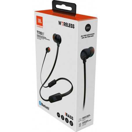 Ecouteurs Bluetooth JBL T110BT Noir - JBLT110BTBLK