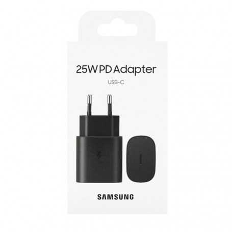 Samsung 25W Black USB Type-C Power Adapter - Retail Box