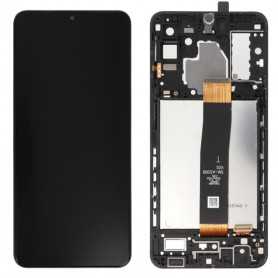 Screen Samsung Galaxy A32 5G (A326B) Black + Frame (Service Pack) - EU Version - GH82-25121A-25122A