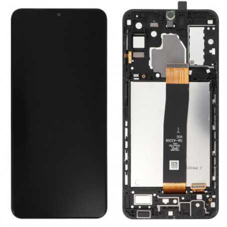 Ecran Samsung Galaxy A32 5G (A326B) Noir + Châssis (Service Pack) - EU Version - GH82-25121A-25122A