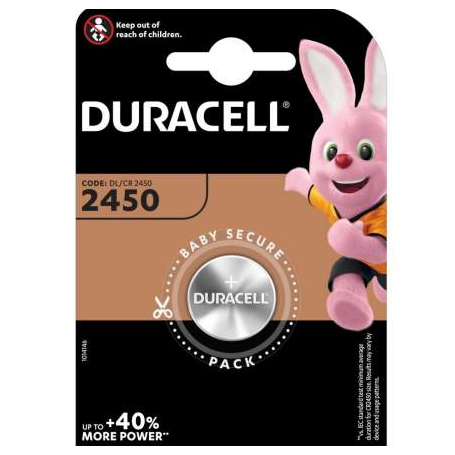 Pile Bouton DURACELL LITHIUM DL/CR2450 1pc