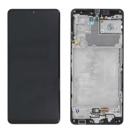 Ecran Samsung Galaxy A42 5G (A426B) / M42 5G (M426) Noir + Châssis (Service Pack) - GH82-24376A-24375A
