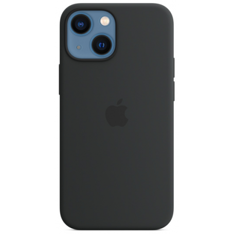 Coque en Silicone avec Magsafe iPhone 13 Mini Midnight MM223ZM/A (Apple)