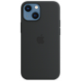 Coque en Silicone avec Magsafe iPhone 13 Mini Midnight MM223ZM/A (Apple)