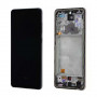 Ecran Samsung Galaxy A72 4G/5G (A725F/A726B) Noir + Châssis (Service Pack) - GH82-25624A