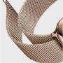 Bracelet Apple Watch 38/40/41mm DEVIA Milanese Watch Strap - Acier Inoxydable - Noir