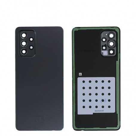 Vitre Arrière Samsung Galaxy A72 (A725F) Noir (Without Logo)