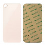 Vitre arrière iPhone 8 Or - Avec logo + Adhésif