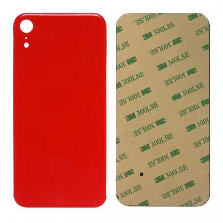 Vitre arrière iPhone XR (PRODUCT)RED™ - Avec logo + Adhésif