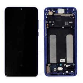Ecran Xiaomi Mi 9 Lite Bleu + Châssis (Service pack) - 561010033033