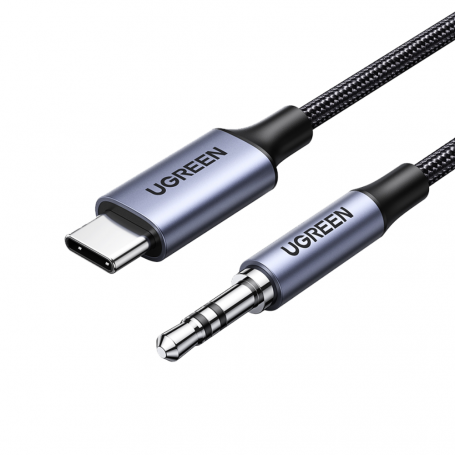 Type-C / 3.5mm Jack Braided Nylon Cable UGREEN - 1M