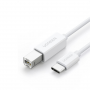 USB Type-C / Type-B Printer Cable UGREEN - 1M