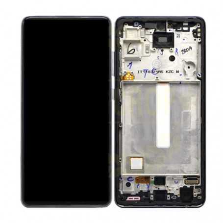 Ecran Samsung Galaxy A52 4G/5G (A525/A526) Violet + Châssis (Service Pack) - GH82-25524C