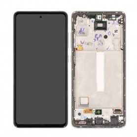 Ecran Samsung Galaxy A52s 5G (A528) Blanc (Service Pack) - 26861D-63D-26909D-10D