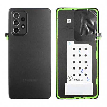 Vitre arrière Samsung Galaxy A52S 5G (A528B) Noir (Service Pack) - GH82-26858A