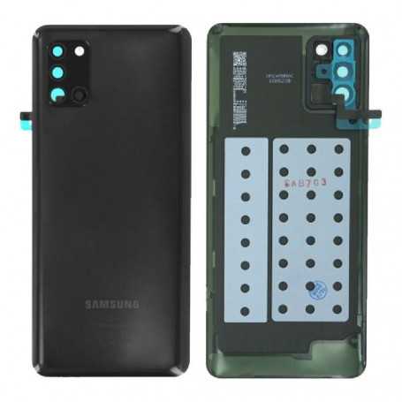 Vitre arrière Samsung Galaxy A31 (A315F) Noir (Service Pack) - GH82-22338A
