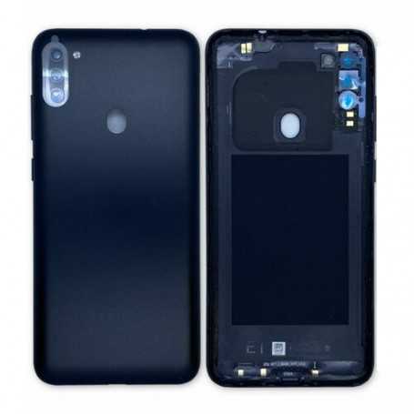 Vitre arrière Samsung Galaxy M11 (M115F) Noir (Service Pack) - GH81-19132A