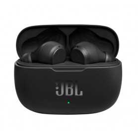 Écouteurs Bluetooth JBL Wave 200 Noir Performance Sonore Supérieure et Confort Assuré JBLW200TWSBLK
