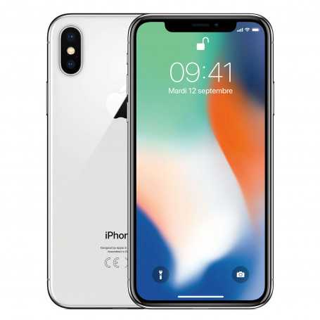 iPhone X 64 Go Argent - Grade AB