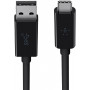 Câble USB / USB-C BELKIN - 1M - Noir