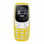 Mini Feature Phone L8STAR BM10 - Jaune (Neuf)