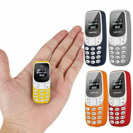 Mini Feature Phone L8STAR BM10 - Jaune (Neuf)