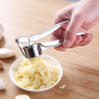 Premium Stainless Steel Garlic Press - Effortless Garlic Mincing Tool for Every Kitchen