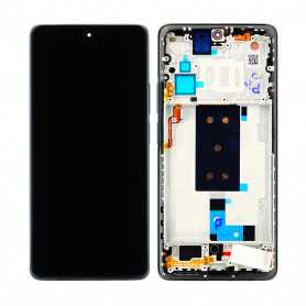 Ecran Xiaomi 11T / Poco F4 GT Noir + Châssis (Service pack) - 560004K11R00