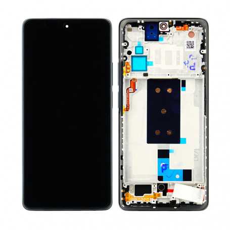 Ecran Xiaomi 11T / Poco F4 GT Noir + Châssis (Service pack) - 560004K11R00