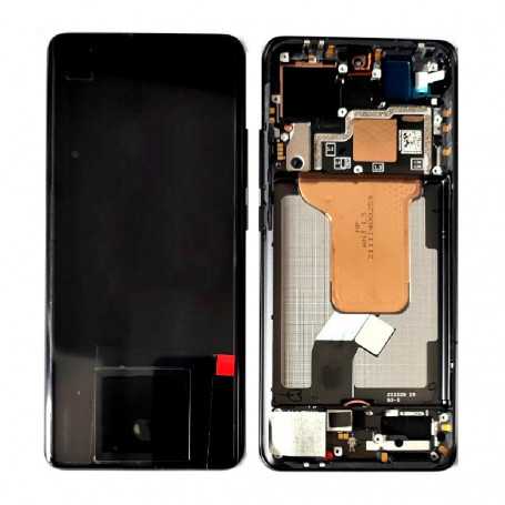 Ecran Xiaomi 12X 5G Noir + Châssis (Service pack) - 5600030L3A00