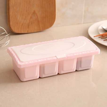 Shop Blue Plastic Spice Boxes - Durable & Stylish Kitchen Storage Solution