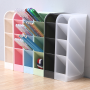 Rangement de Bureau Porte Stylo - Transparent 59x12cm