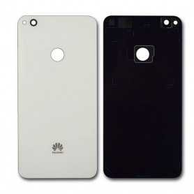 Vitre arrière Huawei P8 Lite 2017 Blanc - Avec logo + Adhésif