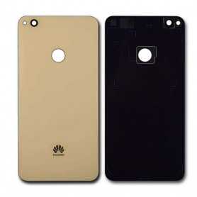 Vitre arrière Huawei P8 Lite 2017 Or - Avec logo + Adhésif