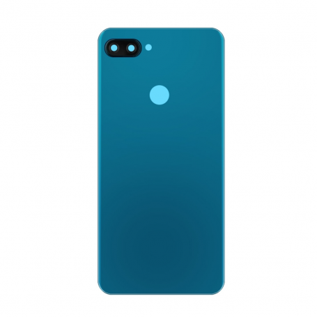Vitre arrière Xiaomi Mi 8 Lite Bleu + Adhesif (Sans Logo)