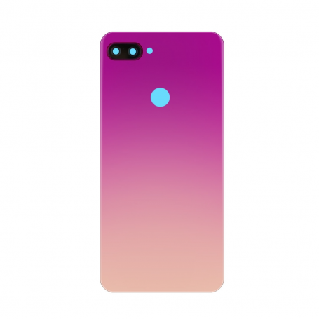 Vitre arrière Xiaomi Mi 8 Lite Twilight Gold + Adhesif (Without Logo)