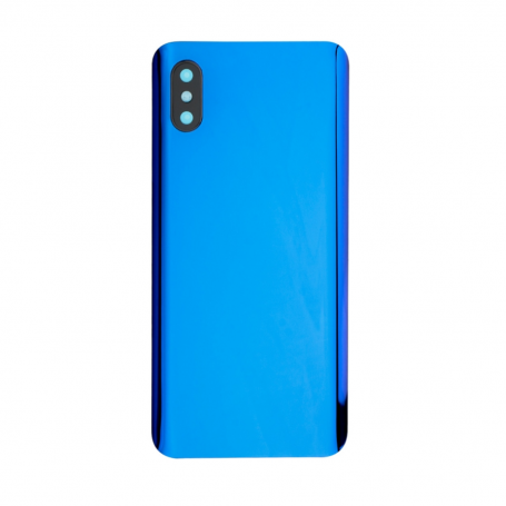Vitre arrière Xiaomi Mi 8 Pro Bleu + Adhesif (Without Logo)