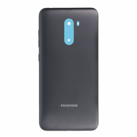 Vitre arrière Xiaomi Mi Pocophone F1 Noir + Adhesif (Sans Logo)