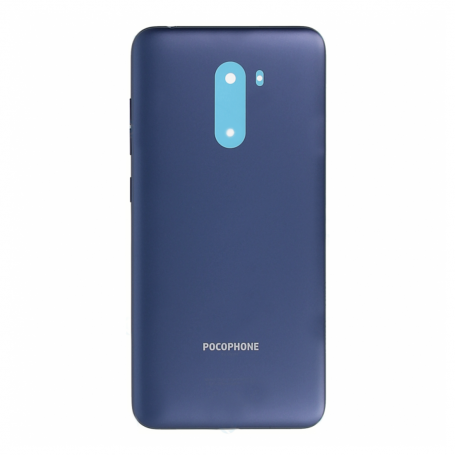 Vitre arrière Xiaomi Mi Pocophone F1 Bleu + Adhesif (Without Logo)