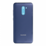 Vitre arrière Xiaomi Mi Pocophone F1 Bleu + Adhesif (Without Logo)