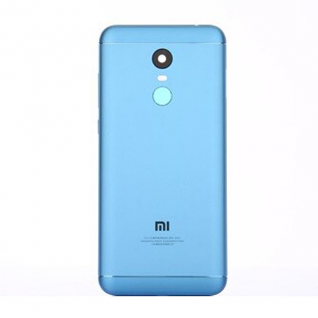 Vitre arrière Xiaomi Redmi 5 Plus Bleu + Adhesif (Sans Logo)