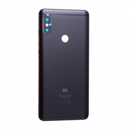 Vitre arrière Xiaomi Redmi Note 5 / Note 5 Pro Noir + Adhesif (Without Logo)